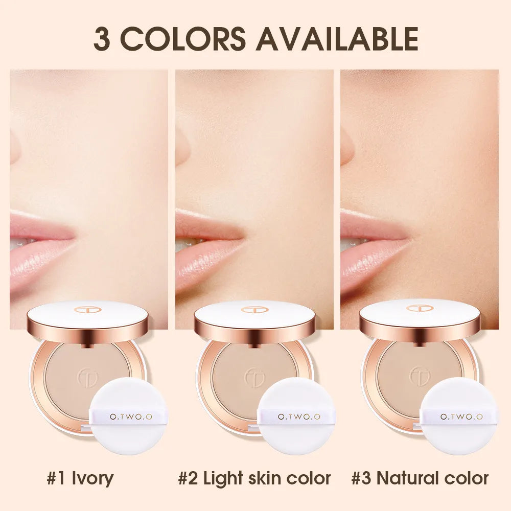 Face Setting Powder Cushion Compact Powder Oil-Control 3 Colors - Premium from vistoi shop - Just $29.99! Shop now at vistoi shop