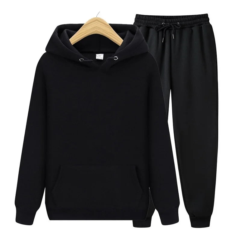 ladies casual wear suit sportswear suit solid color pullover + pants - Premium from vistoi shop - Just $44.99! Shop now at vistoi shop