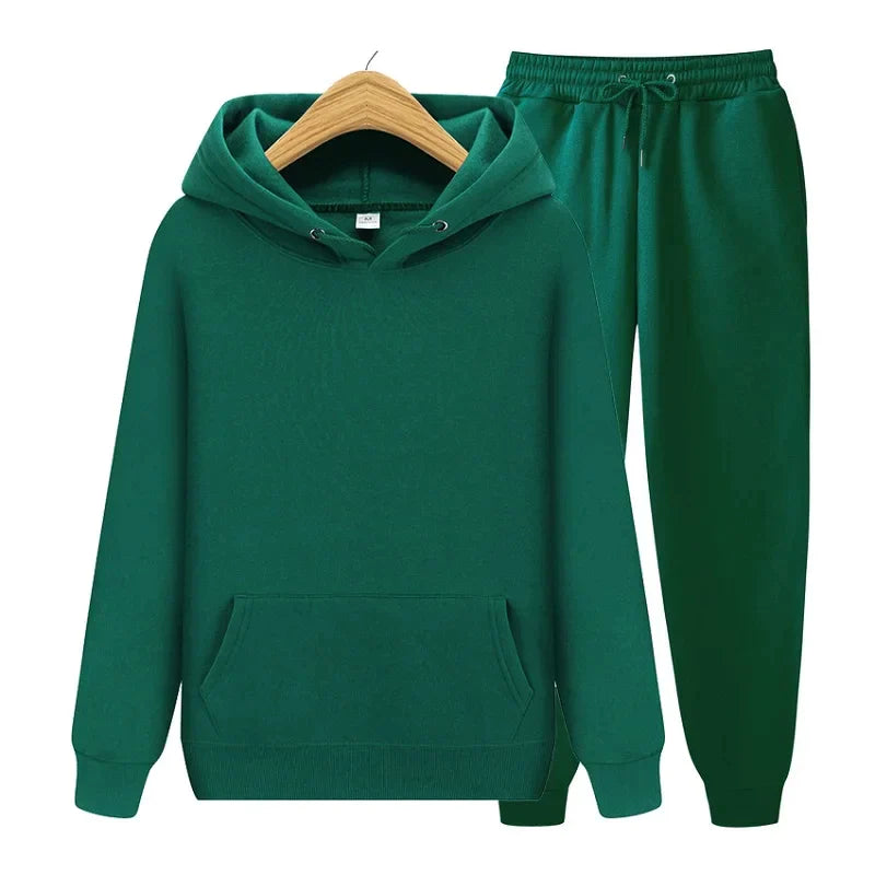 ladies casual wear suit sportswear suit solid color pullover + pants - Premium from vistoi shop - Just $44.99! Shop now at vistoi shop