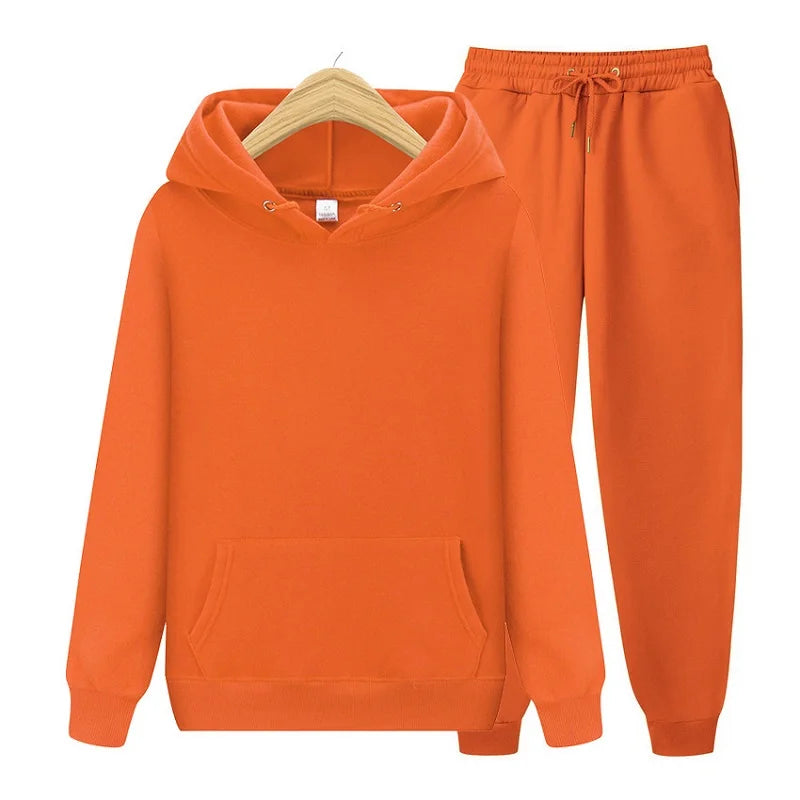 ladies casual wear suit sportswear suit solid color pullover + pants - Premium from vistoi shop - Just $44.99! Shop now at vistoi shop