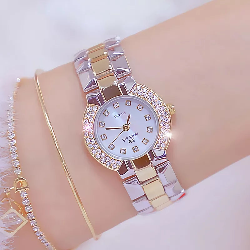 Brand Watch 2023 Dress Silver Gold Women Wrist Watch - Premium from vistoi shop - Just $33.99! Shop now at vistoi shop