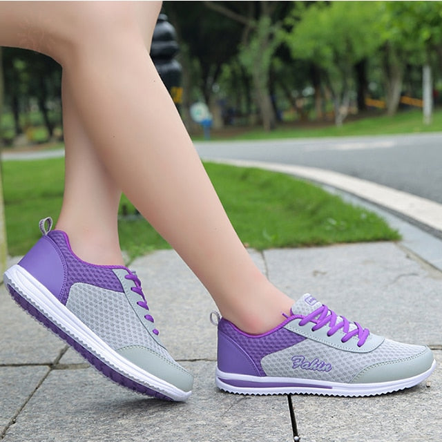 Flats For Woman casual shoes Breathable 2023 Sneakers - Premium from vistoi shop - Just $29.99! Shop now at vistoi shop
