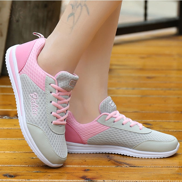 Flats For Woman casual shoes Breathable 2023 Sneakers - Premium from vistoi shop - Just $29.99! Shop now at vistoi shop
