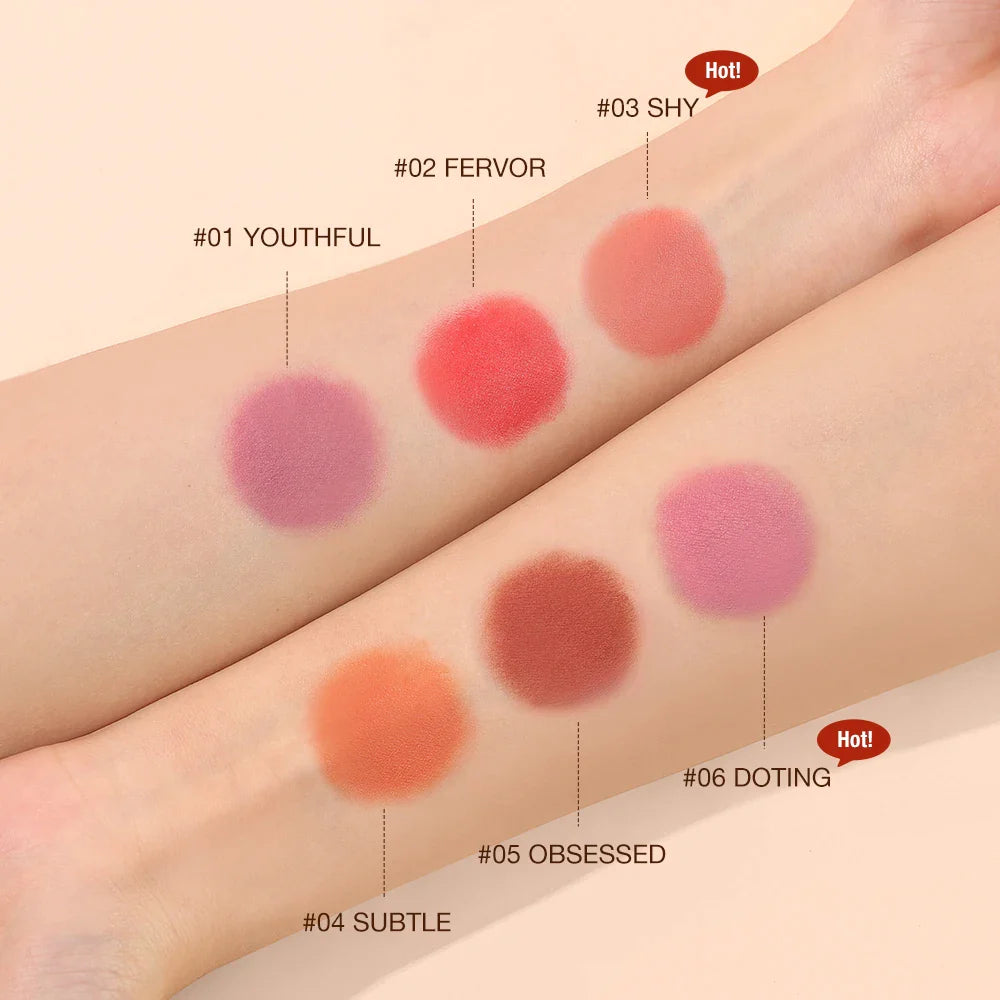 Blush Stick Set Cream Blusher 6 Colors Multi-use Waterproof Makeup - Premium from vistoi shop - Just $52.49! Shop now at vistoi shop