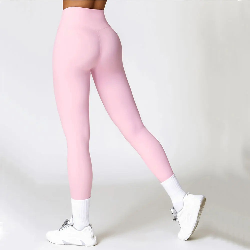 Nylon Gym Workout Yoga Pants Women Leggings For Fitness High - Premium from vistoi shop - Just $33.99! Shop now at vistoi shop