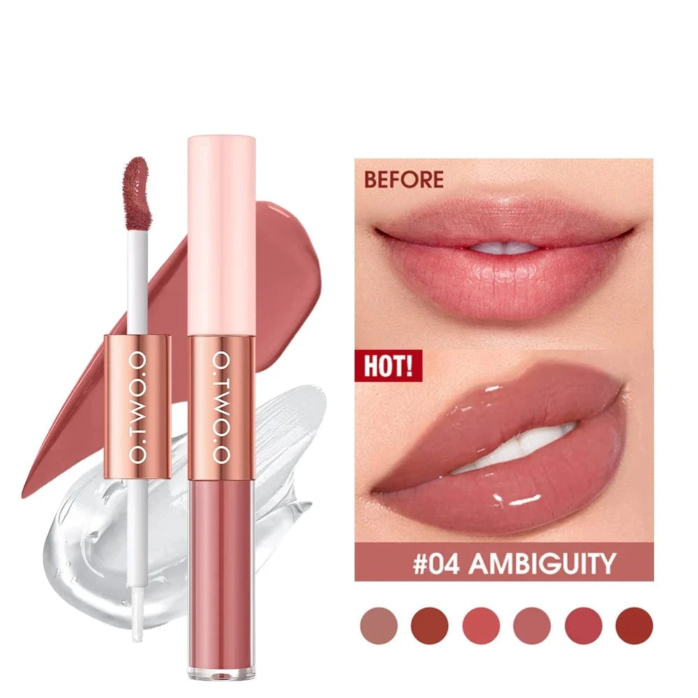 Matte Lipstick Double Head Lip Coat Non-stick Lipstick - Premium from vistoi shop - Just $29.99! Shop now at vistoi shop