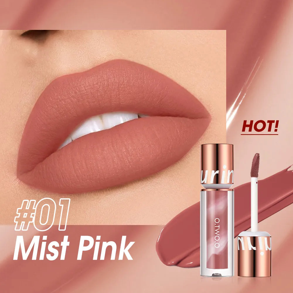 Lipstick Lip Gloss Makeup Waterproof Velvet Non-stick - Premium from vistoi shop - Just $27.99! Shop now at vistoi shop