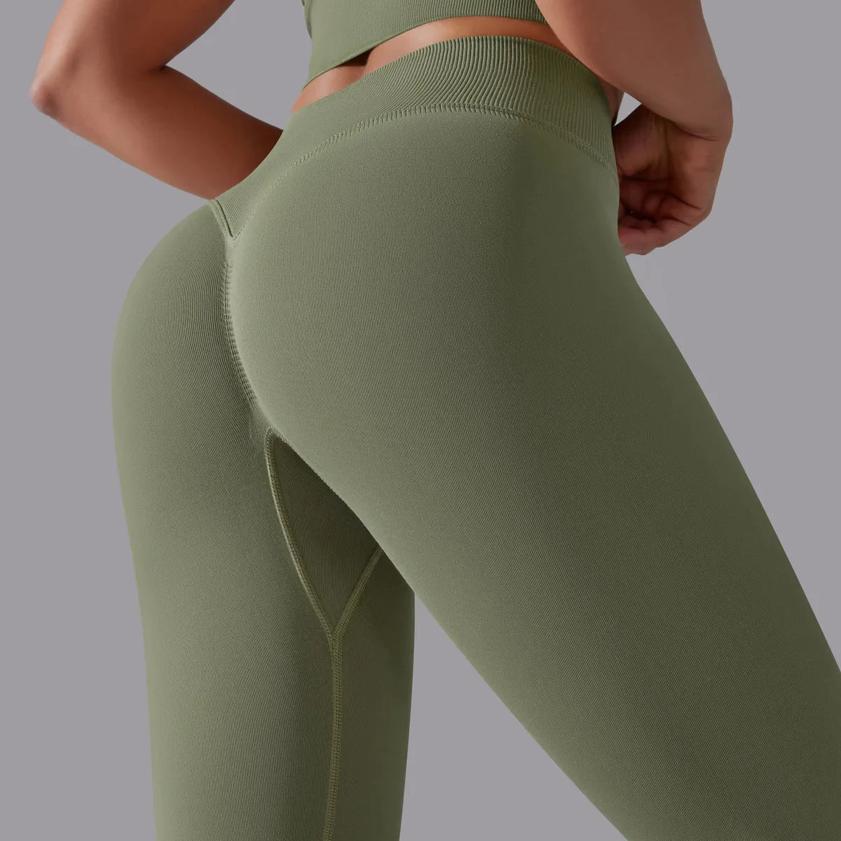 Seamless Leggings Women's Butt' Lift Curves Push Up Fitness Workout - Premium from vistoi shop - Just $33.99! Shop now at vistoi shop