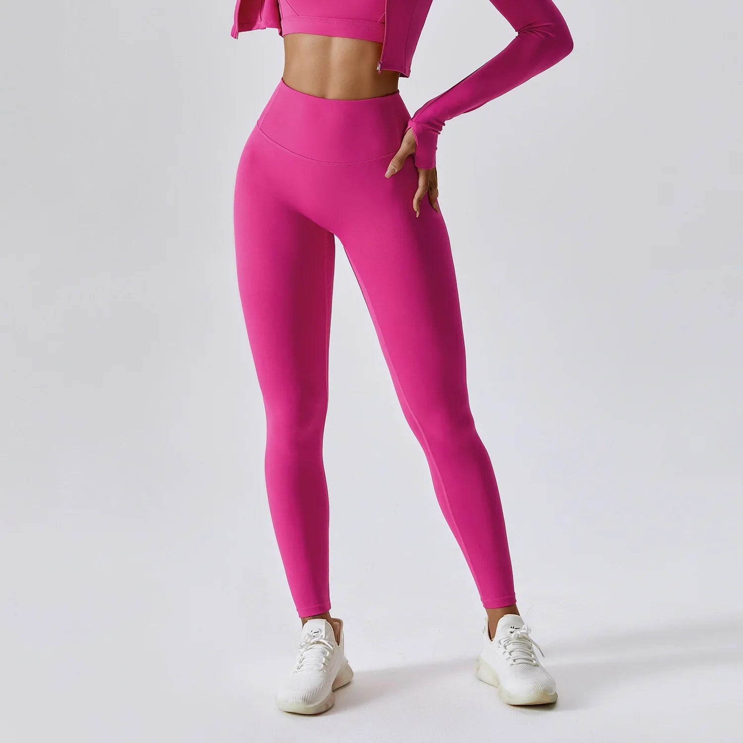 Leggings High Waist Nude Feeling Push Up Sports Women's Fitness Gym - Premium from vistoi shop - Just $36.99! Shop now at vistoi shop