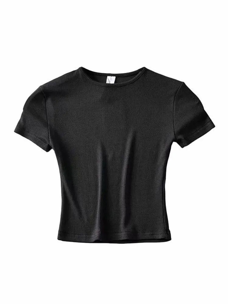 Fashion Casual 2023 Summer Woman Slim Fit t-shirt - Premium from vistoi shop - Just $24.42! Shop now at vistoi shop