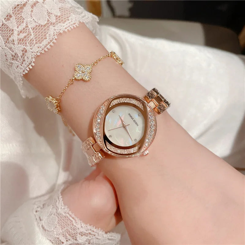 Watch Women Watches Top Brand Crystal Ladies Casual Quartz - Premium from vistoi shop - Just $28.99! Shop now at vistoi shop