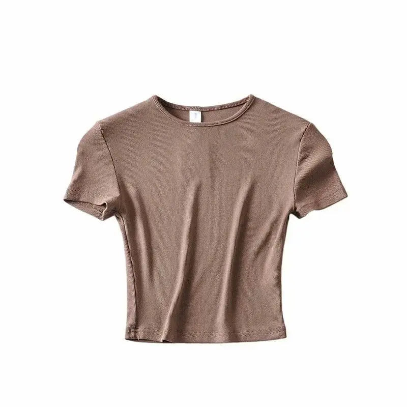 Fashion Casual 2023 Summer Woman Slim Fit t-shirt - Premium from vistoi shop - Just $24.42! Shop now at vistoi shop