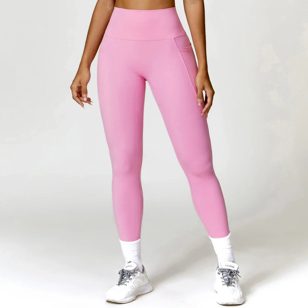 Fitness Women Tight Sport Seamless Leggings High Waist Elastic Solid - Premium from vistoi shop - Just $34.99! Shop now at vistoi shop