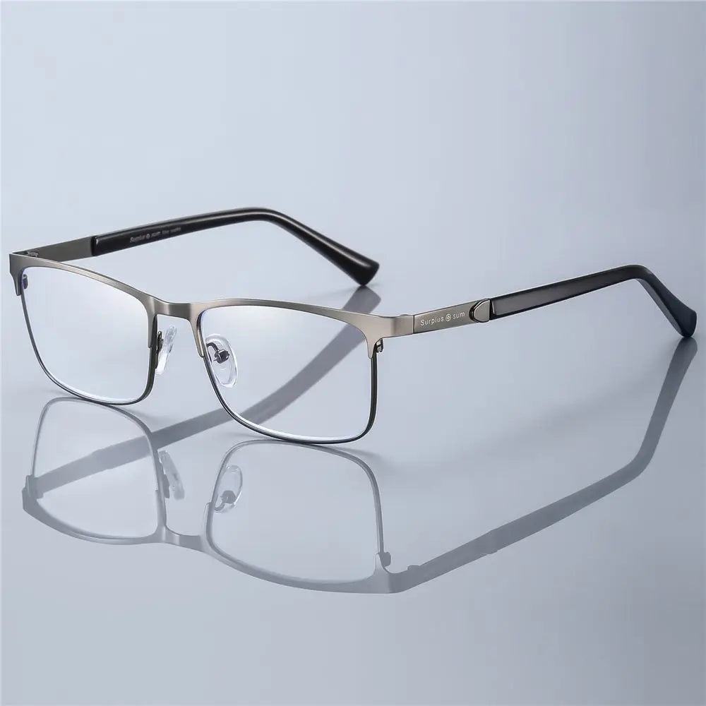 Classic Reading Glasses Metal Frame Men Anti Blue - Premium from vistoi shop - Just $14.99! Shop now at vistoi shop