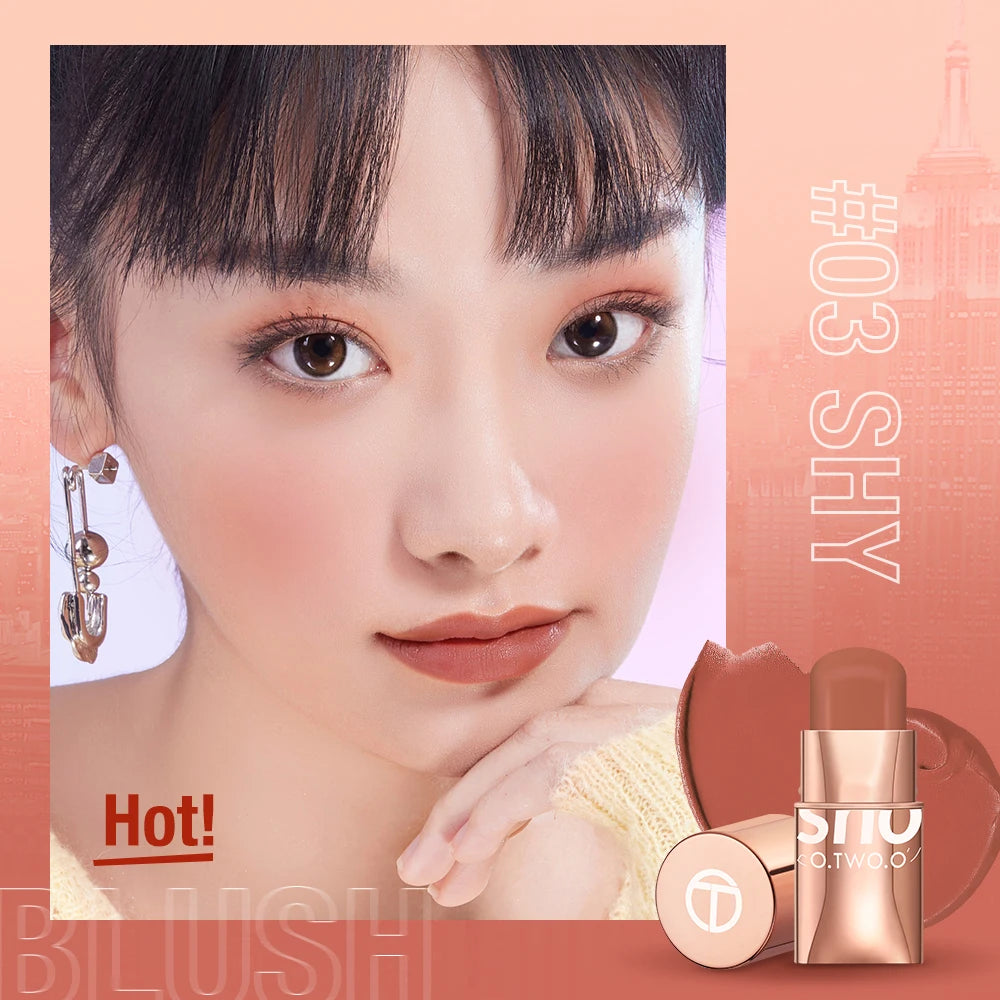 Blush Stick Set Cream Blusher 6 Colors Multi-use Waterproof Makeup - Premium from vistoi shop - Just $52.49! Shop now at vistoi shop