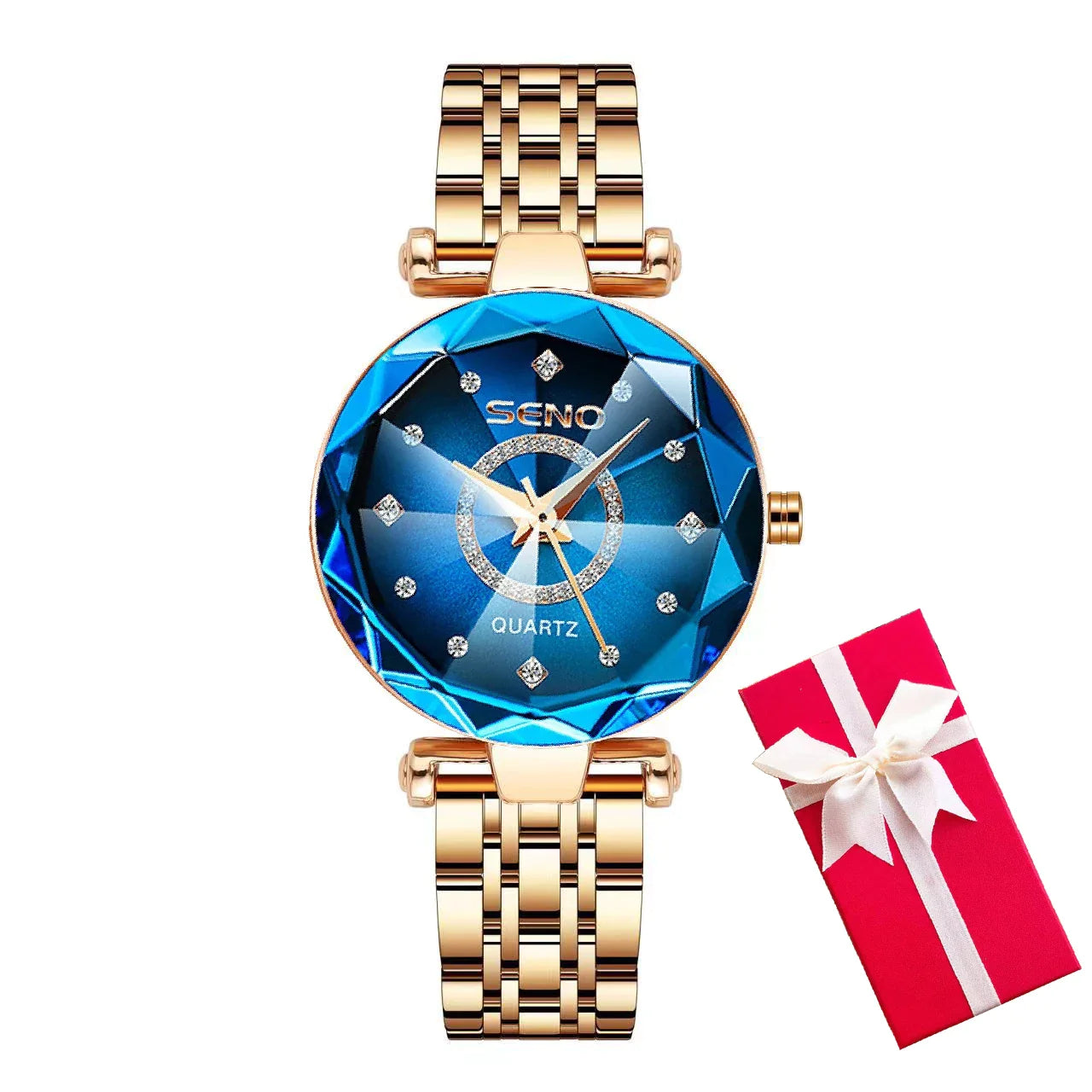Women Watches Top Brand Luxury 2023 Rose Gold Bracelet - Premium from vistoi shop - Just $29.99! Shop now at vistoi shop