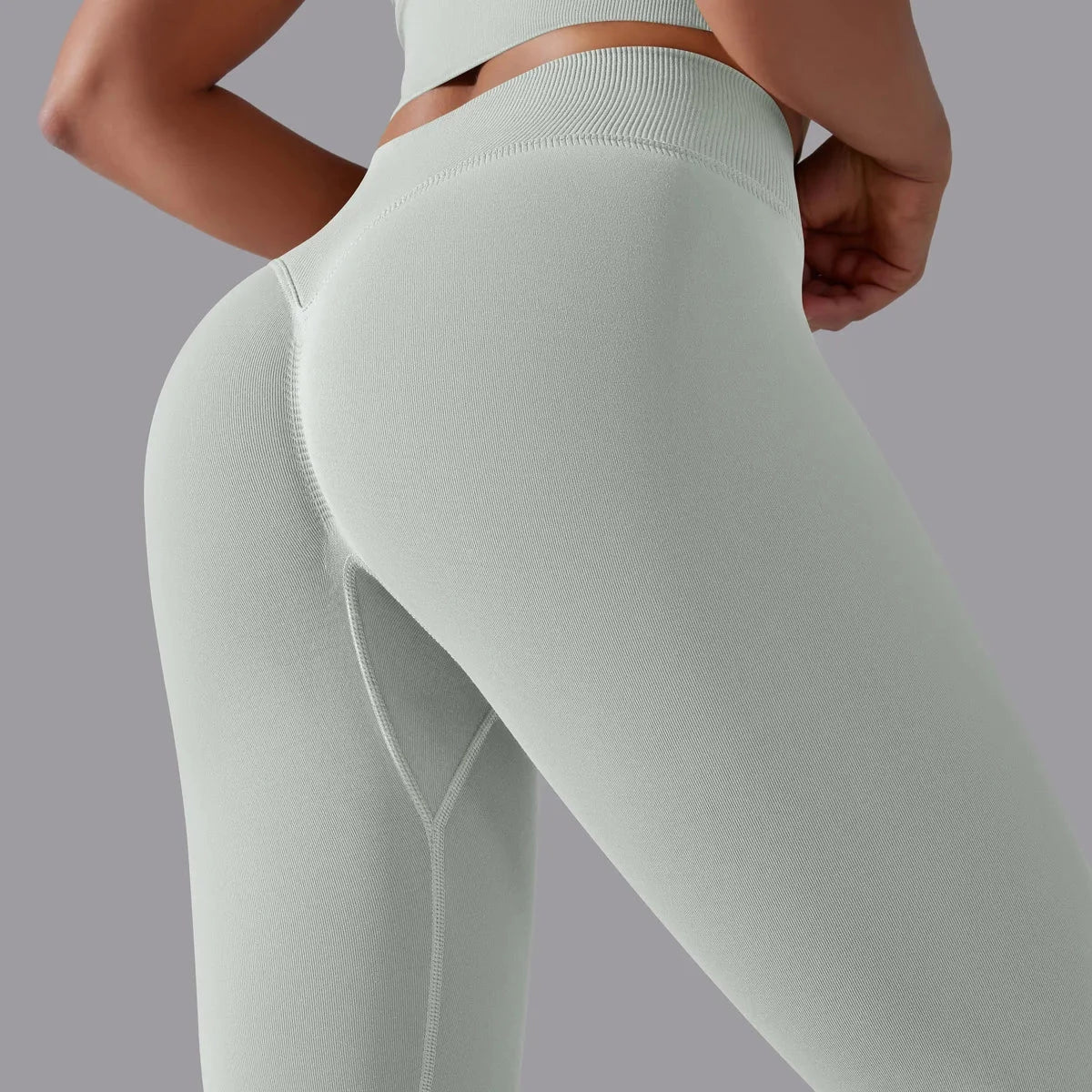 Seamless Leggings Women's Butt' Lift Curves Push Up Fitness Workout - Premium from vistoi shop - Just $33.99! Shop now at vistoi shop
