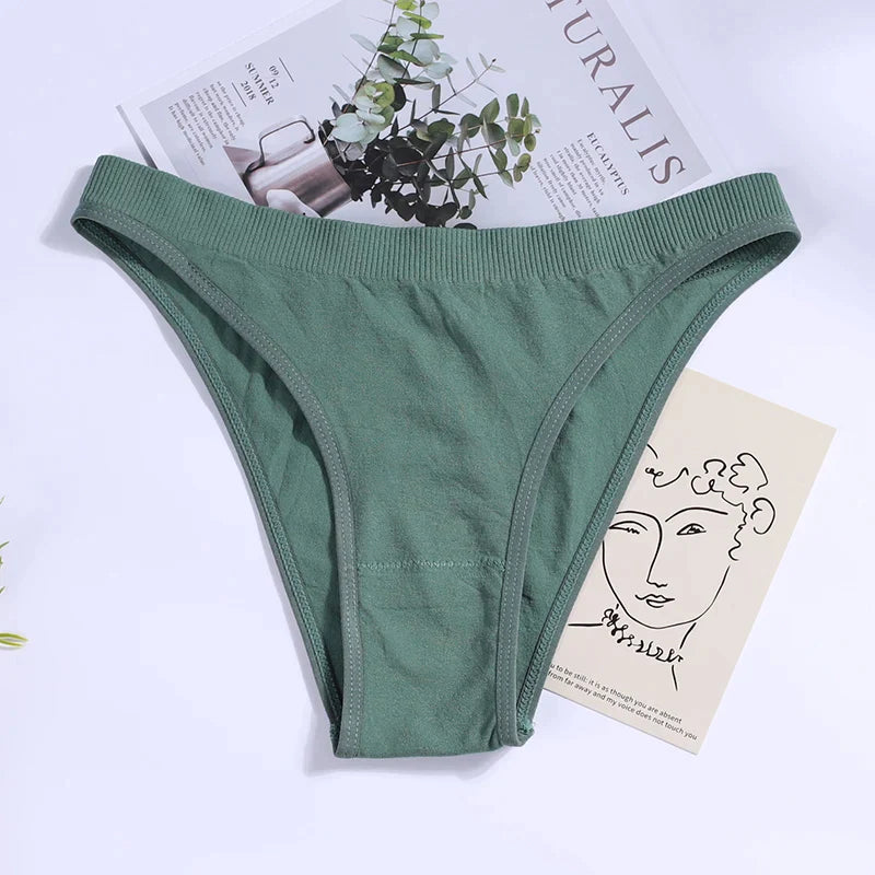 Women Panties Seamless Briefs Female Underwear Low Rise - Premium from vistoi shop - Just $12.99! Shop now at vistoi shop