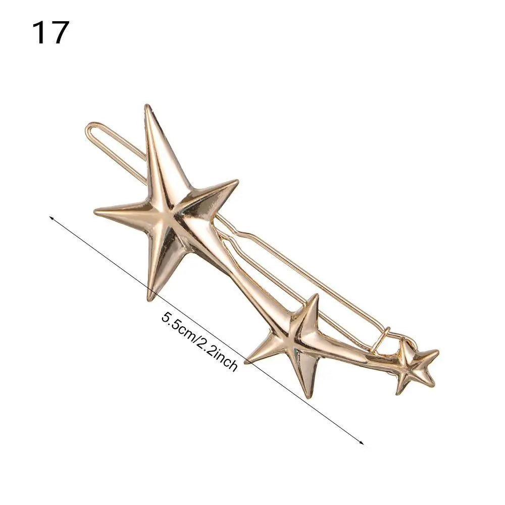 Geometric Ponytail Hairpins Bobby Pins Knot Hair - Premium from vistoi shop - Just $12.99! Shop now at vistoi shop
