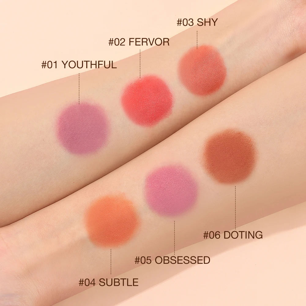 Blush Stick Set Cream Blusher 6 Colors Multi-use Waterproof Makeup - Premium from vistoi shop - Just $52.49! Shop now at vistoi shop