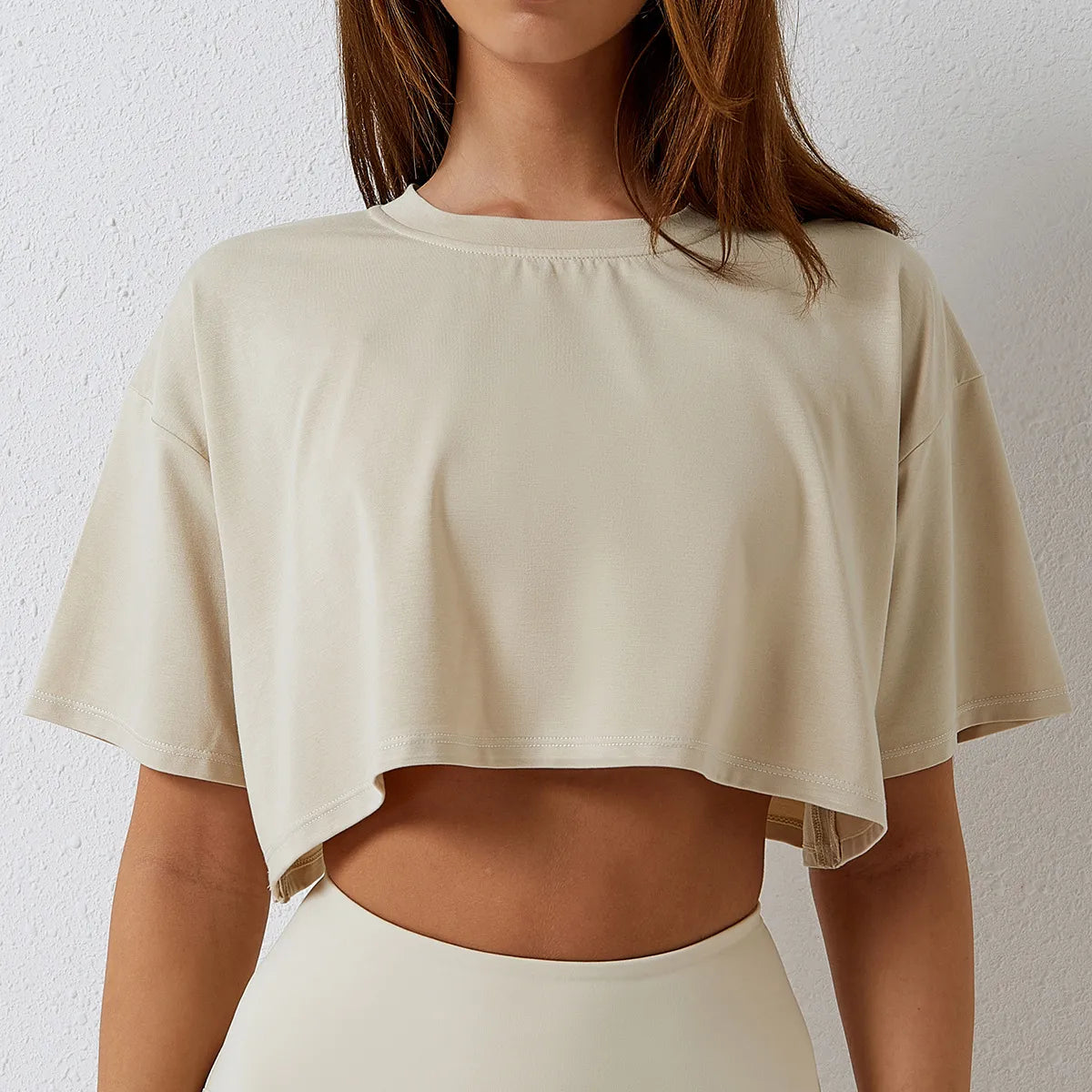 Women's Yoga T-shirt Smock Loose Fitness Top Exercise Gym - Premium from vistoi shop - Just $29.99! Shop now at vistoi shop
