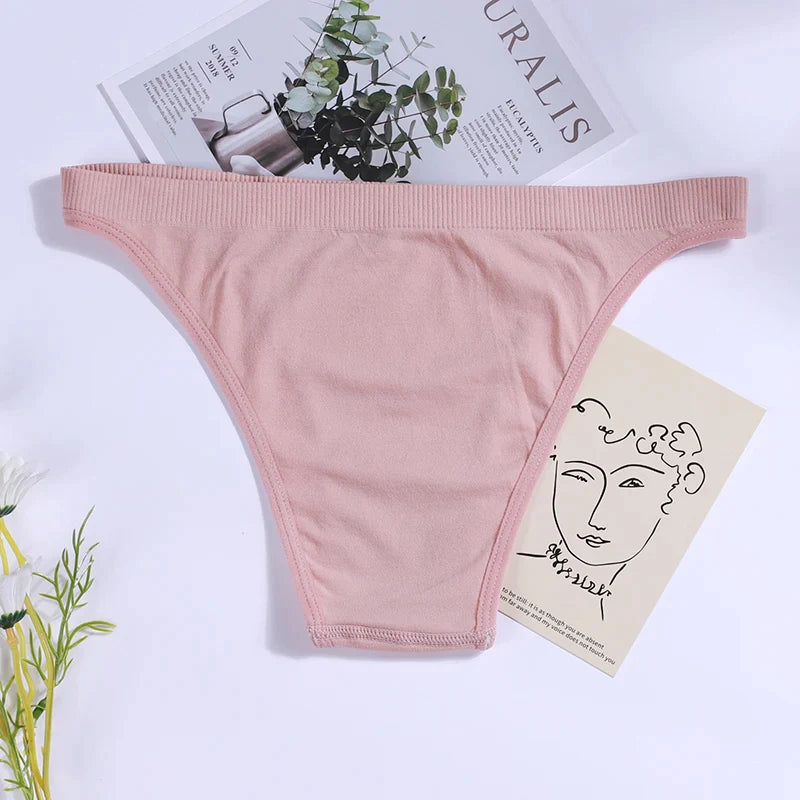 Women Panties Seamless Briefs Female Underwear Low Rise - Premium from vistoi shop - Just $12.99! Shop now at vistoi shop