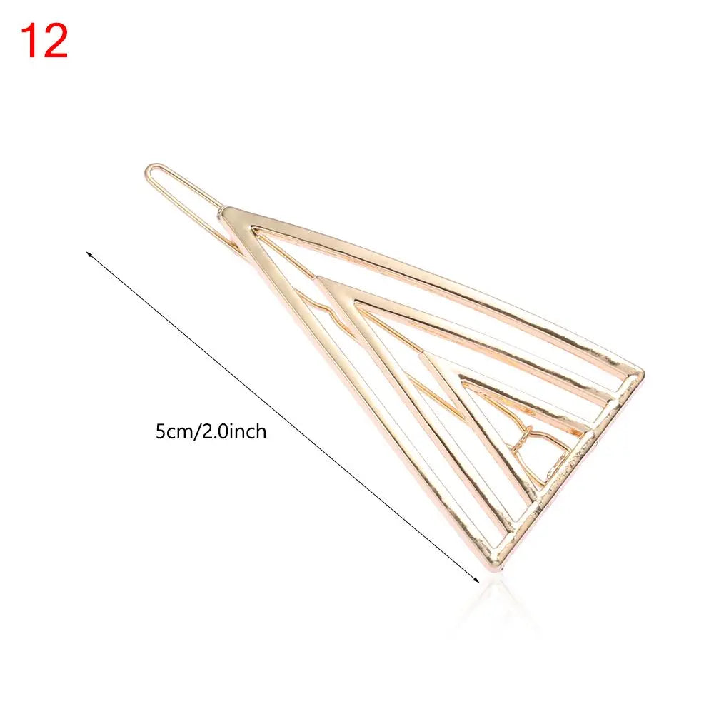 Geometric Ponytail Hairpins Bobby Pins Knot Hair - Premium from vistoi shop - Just $12.99! Shop now at vistoi shop