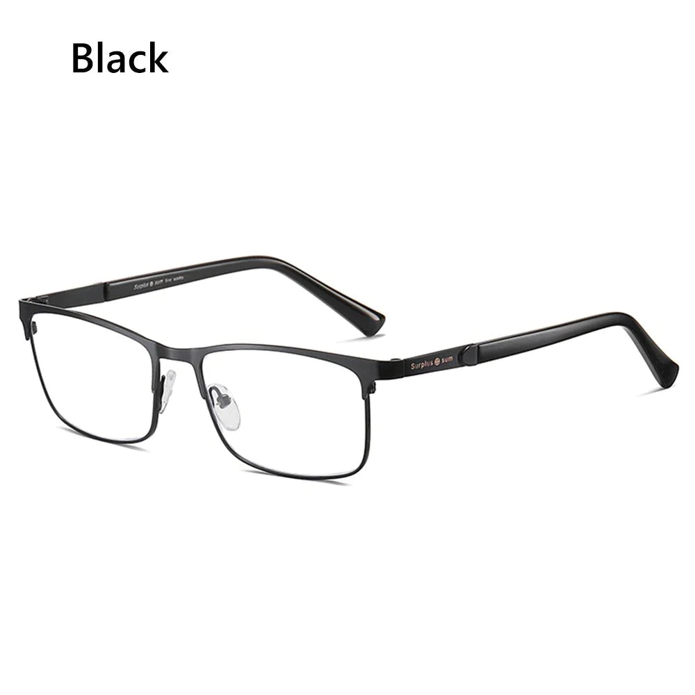 Classic Reading Glasses Metal Frame Men Anti Blue - Premium from vistoi shop - Just $14.99! Shop now at vistoi shop