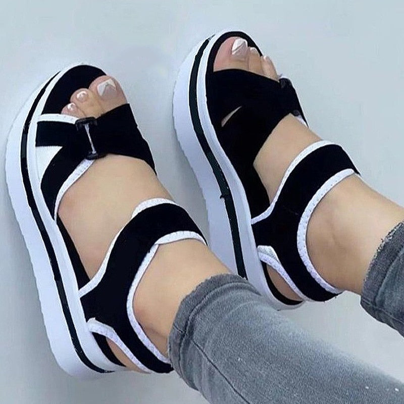 Women Sandals Lightweight Heels Sandals Summer Shoes - Premium from vistoi shop - Just $29.99! Shop now at vistoi shop