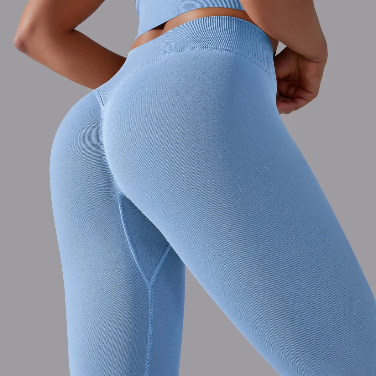 Seamless Leggings Women's Butt' Lift Curves Push Up Fitness Workout - Premium from vistoi shop - Just $33.99! Shop now at vistoi shop