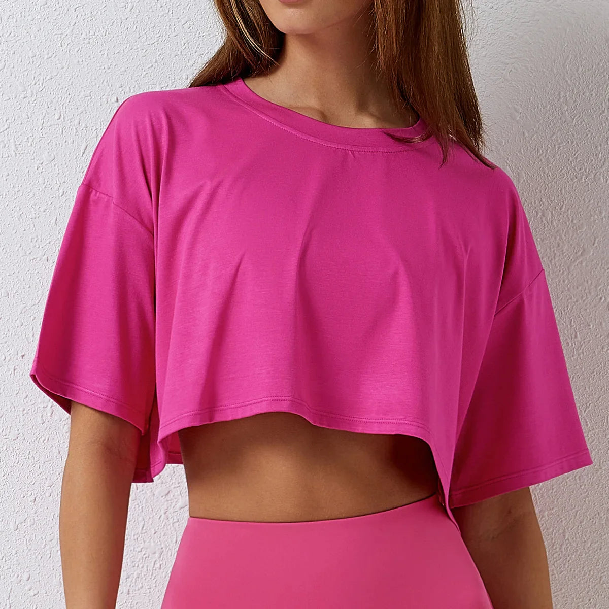 Women's Yoga T-shirt Smock Loose Fitness Top Exercise Gym - Premium from vistoi shop - Just $29.99! Shop now at vistoi shop
