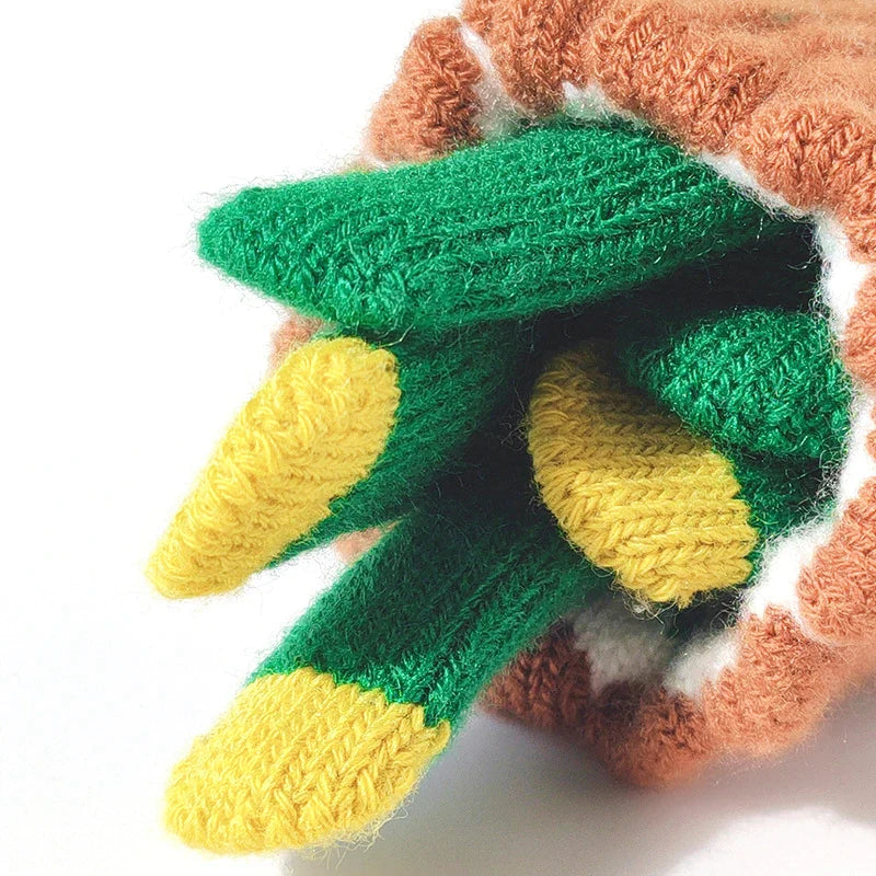 Gloves Winter Hand Warmer Gloves Thicken Fleece Knitted - Premium from vistoi shop - Just $14.99! Shop now at vistoi shop