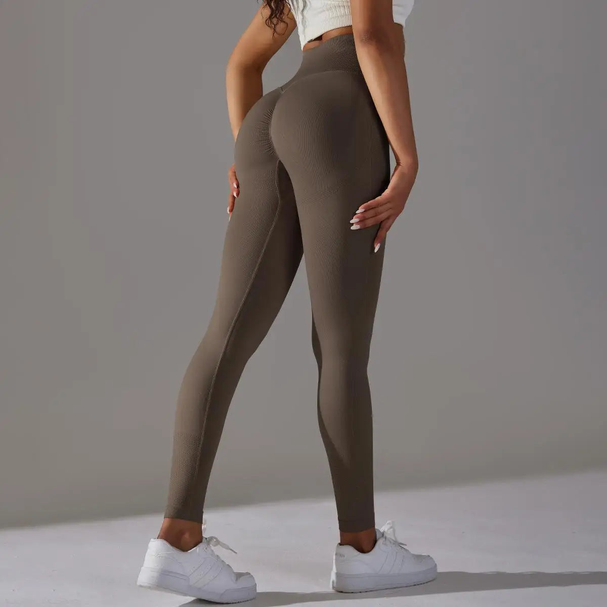 Yoga Pants Women Fitness Running High Waist Slim Leggings Push Up - Premium from vistoi shop - Just $32.99! Shop now at vistoi shop