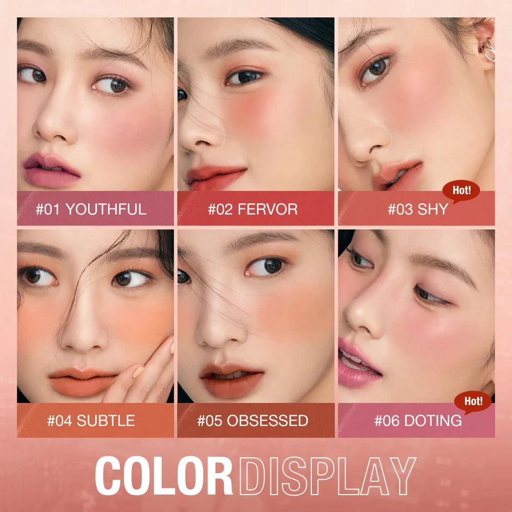Best Blush Stick Cream Blusher 6 Colors Waterproof Makeup - Premium from vistoi shop - Just $26.99! Shop now at vistoi shop