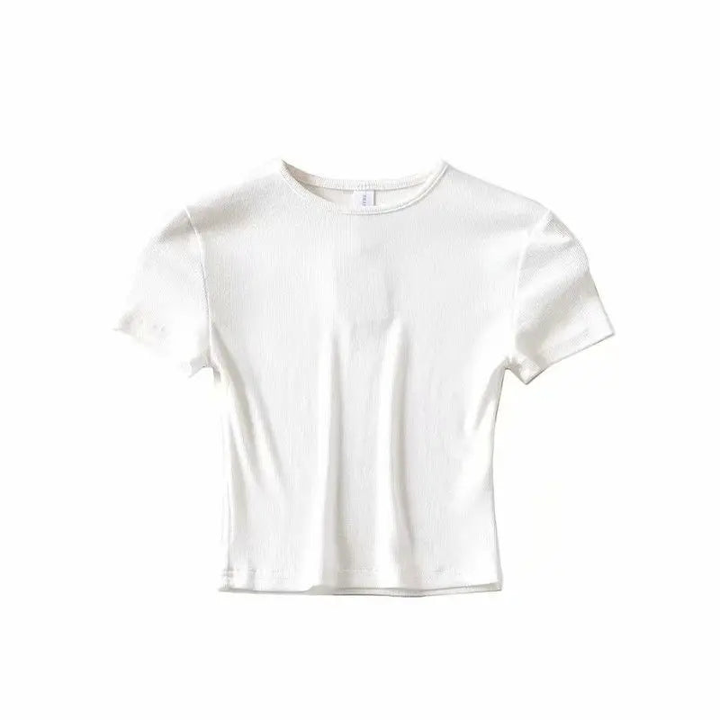 Fashion Casual 2023 Summer Woman Slim Fit t-shirt - Premium from vistoi shop - Just $24.42! Shop now at vistoi shop