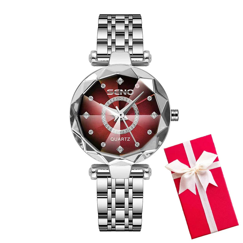 Women Watches Top Brand Luxury 2023 Rose Gold Bracelet - Premium from vistoi shop - Just $29.99! Shop now at vistoi shop