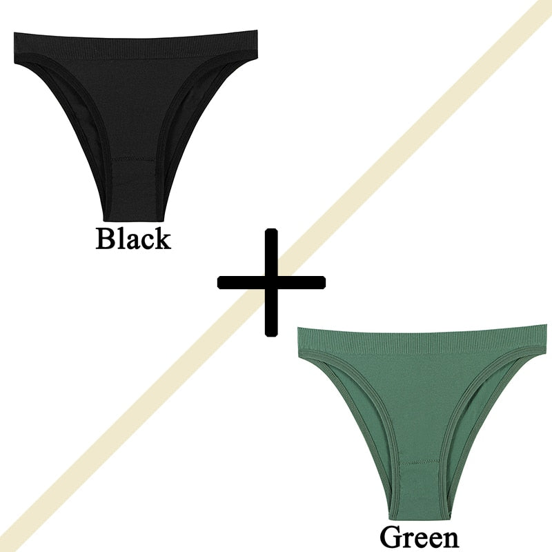 2PCS Underwear Low Rise Briefs Underpants - Premium from vistoi shop - Just $19.99! Shop now at vistoi shop