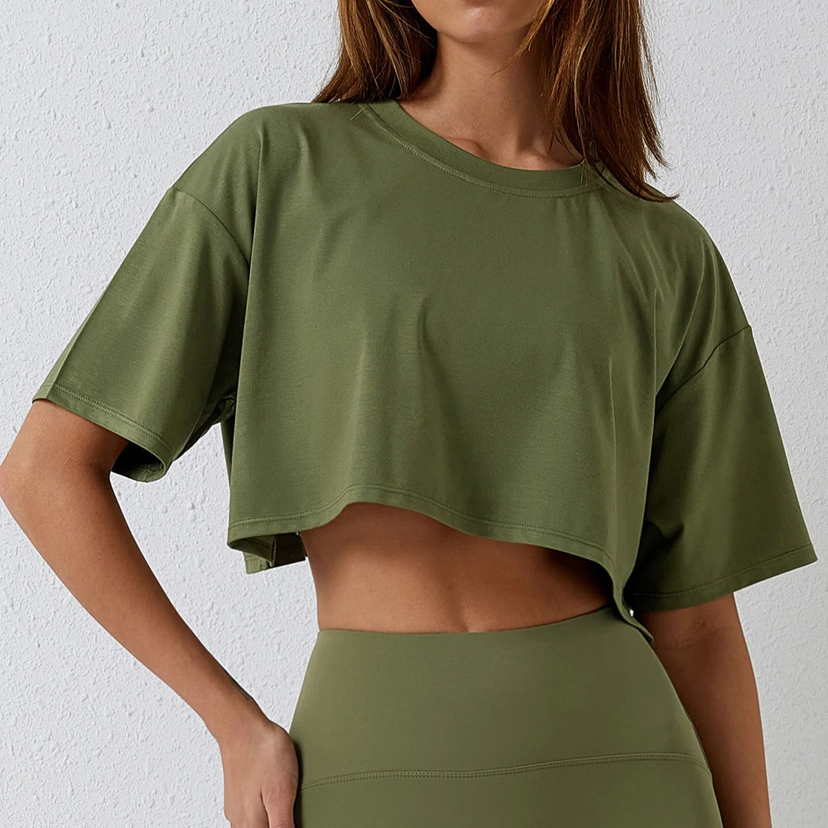 Women's Yoga T-shirt Smock Loose Fitness Top Exercise Gym - Premium from vistoi shop - Just $29.99! Shop now at vistoi shop