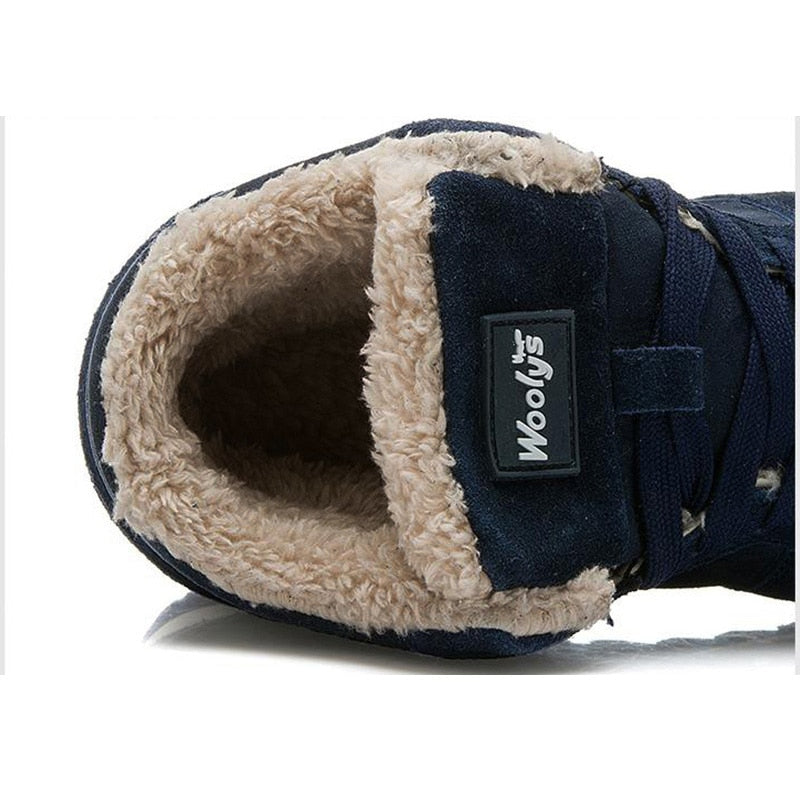 Boots Casual Ankle Boots For Winter Shoes Women Warm Fur Winter
