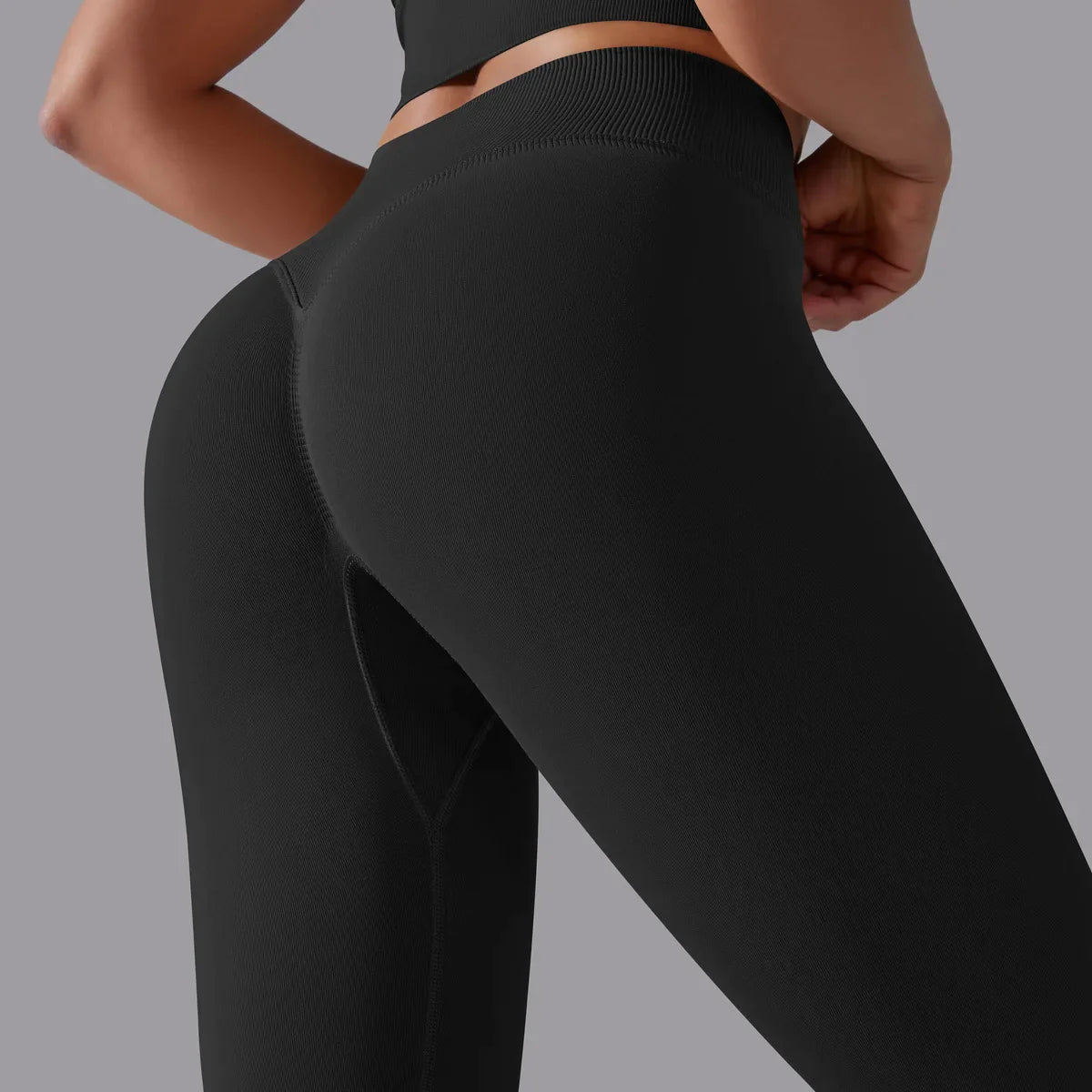 Seamless Leggings Women's Butt' Lift Curves Push Up Fitness Workout - Premium from vistoi shop - Just $33.99! Shop now at vistoi shop