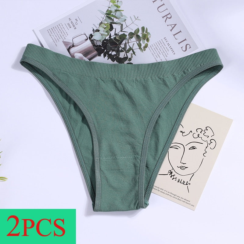 2PCS Underwear Low Rise Briefs Underpants - Premium from vistoi shop - Just $19.99! Shop now at vistoi shop