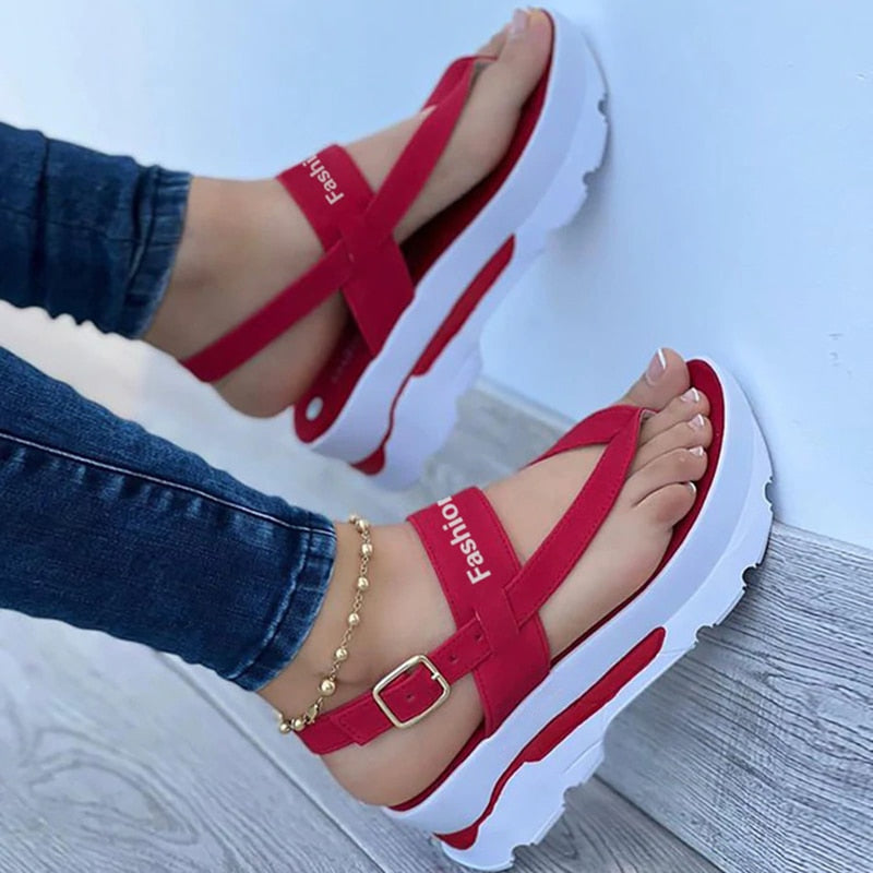 Women Sandals New Platform For Wedges Shoes Women Platform Heels - Premium from vistoi shop - Just $34.99! Shop now at vistoi shop