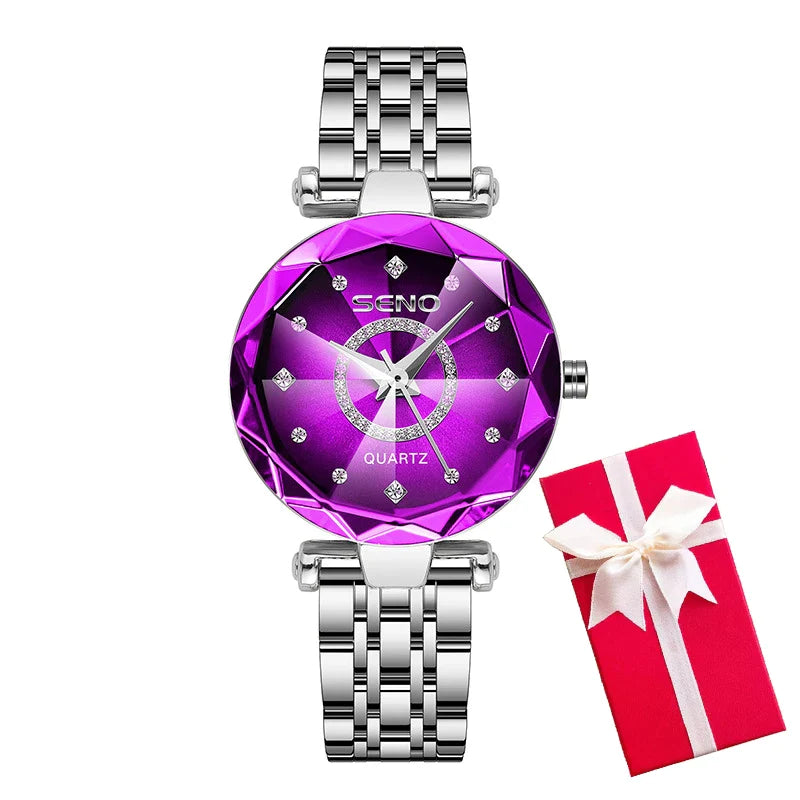 Women Watches Top Brand Luxury 2023 Rose Gold Bracelet - Premium from vistoi shop - Just $29.99! Shop now at vistoi shop