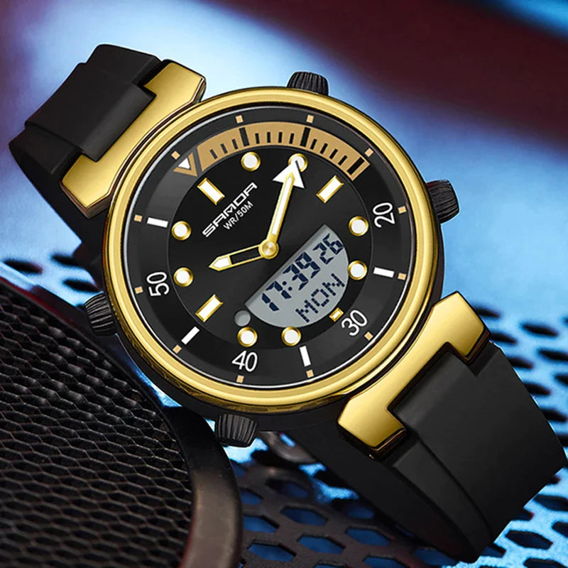 Dual Display Women Watches Waterproof Women Sports - Premium from vistoi shop - Just $33.99! Shop now at vistoi shop