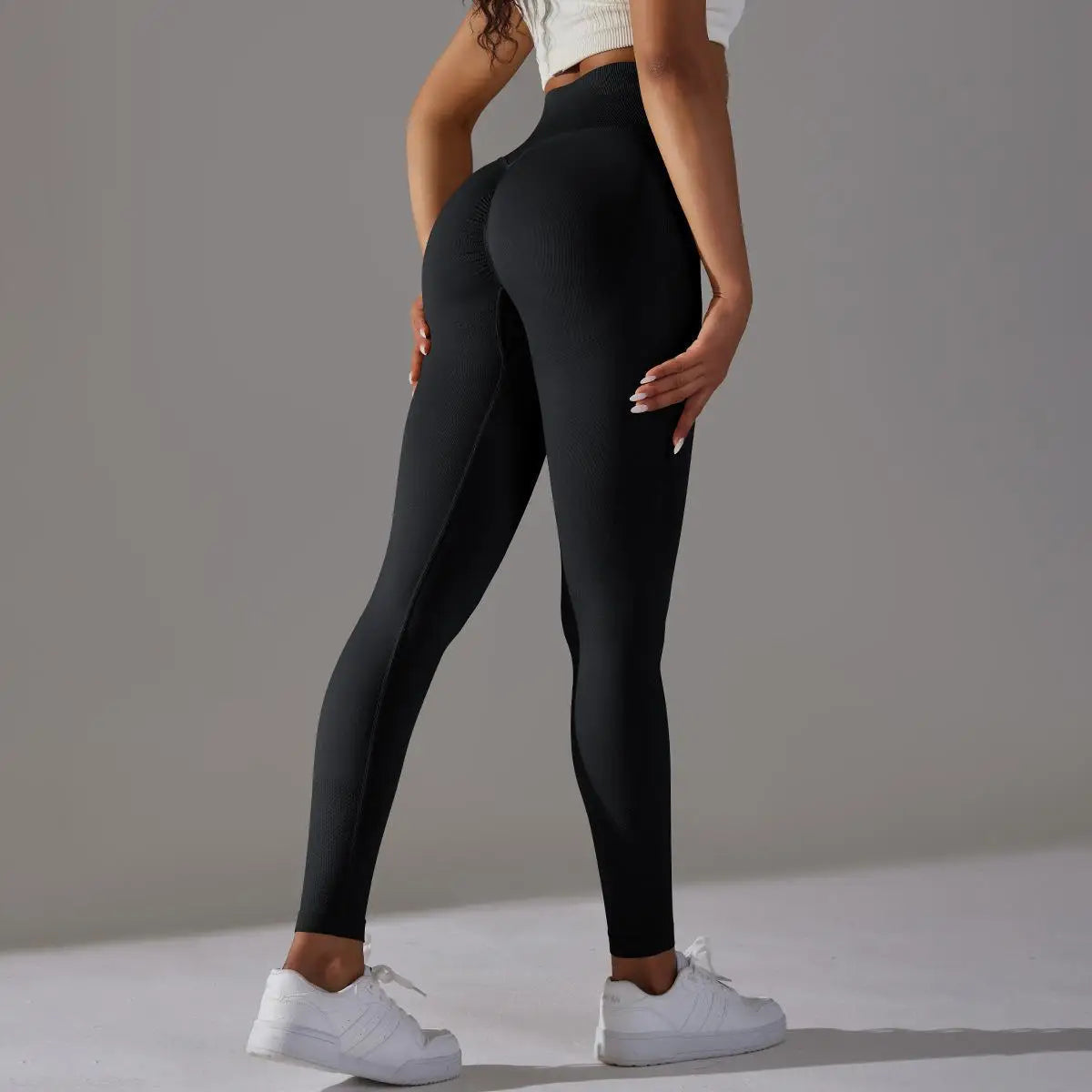 Yoga Pants Women Fitness Running High Waist Slim Leggings Push Up - Premium from vistoi shop - Just $32.99! Shop now at vistoi shop