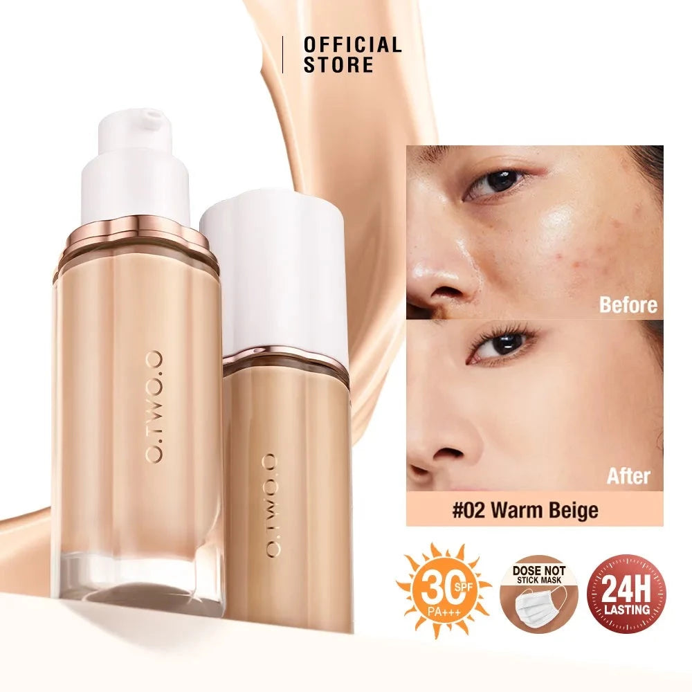 Foundation Cream for Face High Coverage Makeup Base Sunscreen - Premium from vistoi shop - Just $33.99! Shop now at vistoi shop