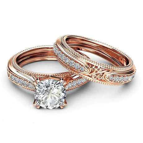 Rose Diamond Style Rings The Princess - Premium  from vistoi shop - Just $29.99! Shop now at vistoi shop