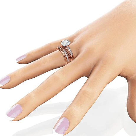 Rose Diamond Style Rings The Princess - Premium  from vistoi shop - Just $29.99! Shop now at vistoi shop
