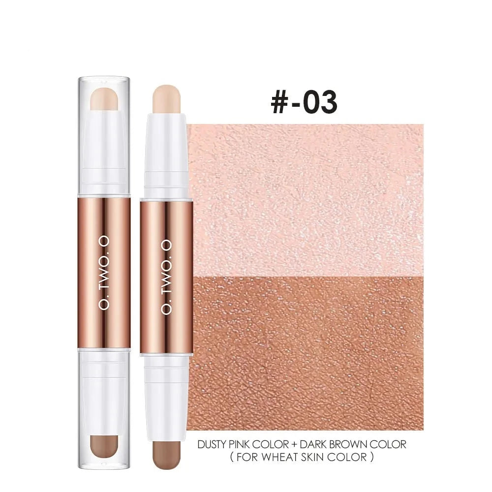 Stick Double Head Contour Pen Matte Finish Shadow Pencil - Premium  from vistoi shop - Just $33.49! Shop now at vistoi shop