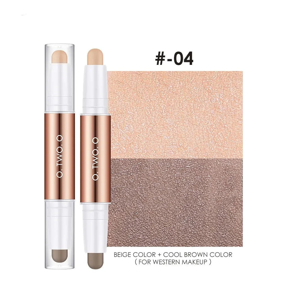 Stick Double Head Contour Pen Matte Finish Shadow Pencil - Premium  from vistoi shop - Just $33.49! Shop now at vistoi shop